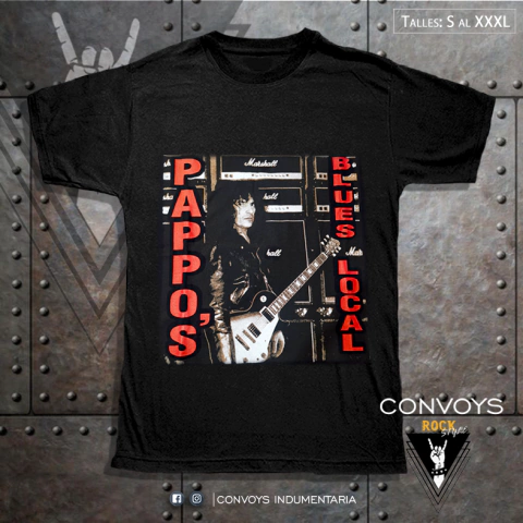 Remera PAPPO´S Blues Local