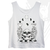 Musculosa Skull Yin y Yang - comprar online