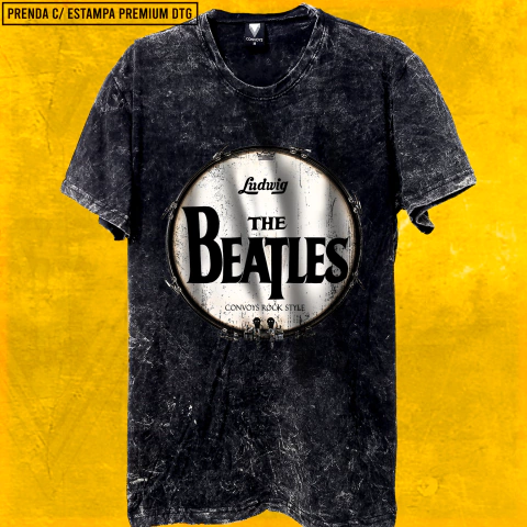 Remera THE BEATLES BOMBO LUDWIG DTG