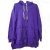 Buzo canguro c/capucha liso Violeta