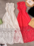 Vestido crepe com guipir - Equilybrio