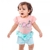 CONJUNTO BEBÊ MANGA CURTA - ROSÊ