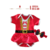 KIT BODY TEMÁTICO DE NATAL + LAÇO