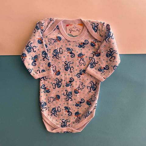 BODY MANGA LONGA - FUNDO DO MAR