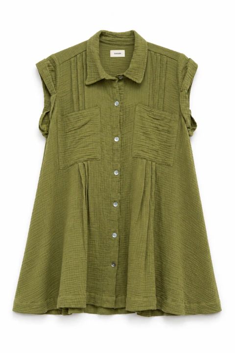 VESTIDO MAGNOLIA VERDE - PREVENTA despacha a partir 3.9