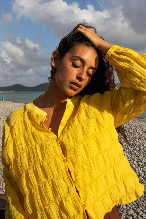 CAMISA ZUZU AMARILLA - PREVENTA a partir del 9.10