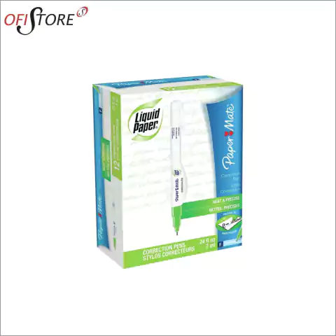 Corrector Papermate Liquid Paper Lapiz 7 ml. (1238) x unid.
