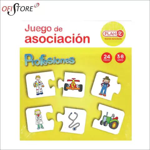 Juegos Asociacion "Profesiones" 24 Piezas (13075)