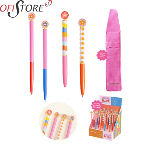 Bolígrafo Colorblock Retráctil FW (4825) - comprar online