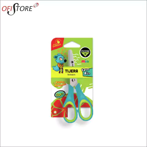 Tijera Pizzini 12cm punta redonda p/ zurdos ps51 (2989)