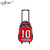 Mochila con carro Filgo Starpak Futbol Roja (5336)