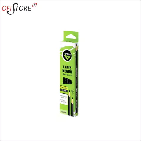 Lapiz Grafito Negro Pizzini (67)