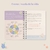 FERA AGENDA A5 SEMANAL 2025 "Galaxia" (15330) - comprar online