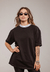 Remera Oversize Victoria Negro - comprar online