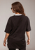 Remera Oversize Victoria Negro - LANGOSTA