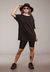 Remera Oversize Victoria Negro - tienda online