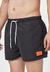 Short de Baño Liso Negro - comprar online