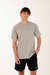 Imagen de Pack x 3 Remeras Import Hombre Negro Gris Osc Blanco