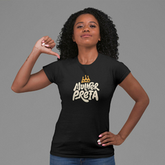 Baby Look Mulher Preta - loja online