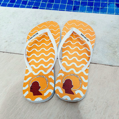 Chinelo fem Ondas Mulher Preta