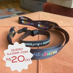 Porta Copo Eco Festival Gastronomia Preta