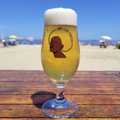 Taça Nevada de cristal Mulher Preta