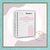 Agenda - Floral Rosa Menina Escrevendo - Personalizada - loja online