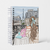 Agenda - Floral Menina Paris - Personalizada