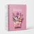 Agenda - Vasinho Floral 3D - Personalizada