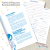 Folhas extras para acompanhamento da gestante com textos informativos sobre a descoberta da gravidez e os primeiros meses de gestação, incluindo espaços para registro de exames médicos, medicamentos e consultas.
