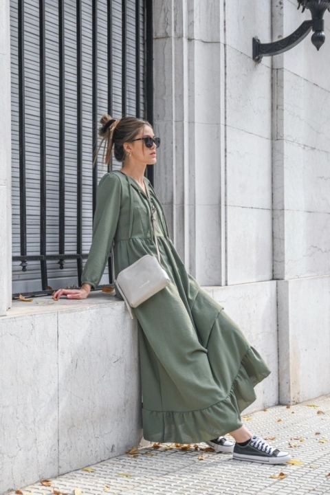 Vestido Berta Verde