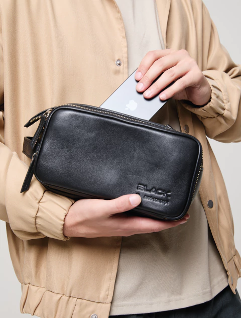 Necessaire 03 Black Rosé - comprar online