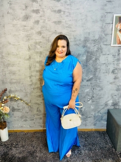Macacão Helena Azul na internet
