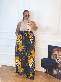 Calça Pantalona Zoe Estampada - loja online