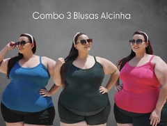 Combo 3 Blusas Alcinha - comprar online