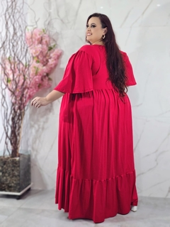 Vestido Lídia Vermelho - Baruque
