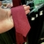 Gravata Marsala Clara Slim Textura Quadriculada #HD63 na internet