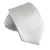 Gravata Branca Slim Textura Listrada #HD1465 - loja online