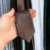 Gravata Marrom Slim Textura Quadriculada #SR1343 na internet