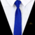 Gravata Azul Royal Slim Textura Quadriculada #SR636