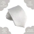 Gravata Branca Slim Textura Listrada #HD1465 - Gravatas JL