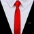 Gravata Vermelha Semi Slim Textura Quadriculada #HD698