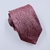 Gravata Rosa Canela Semi Slim Textura Quadriculada #HD56 - comprar online