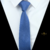 Gravata Azul Puro Slim Textura Listrada #HD1169 - comprar online
