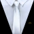 Gravata Branca Slim Textura Listrada #HD1341 - comprar online