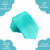 Gravata Verde Tiffany Slim Textura Listrada #HD1176 - Gravatas JL