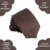 Gravata Marrom Slim Textura Quadriculada #SR1343 - Gravatas JL