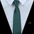 Gravata Verde Escuro/Musgo Slim Textura Quadriculada #SR1394