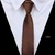 Gravata Marrom Semi Slim Textura Listrada #HD903 - comprar online