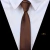 Gravata Marrom Mocha Mousse Semi Slim Textura Listrada #HD903 - comprar online